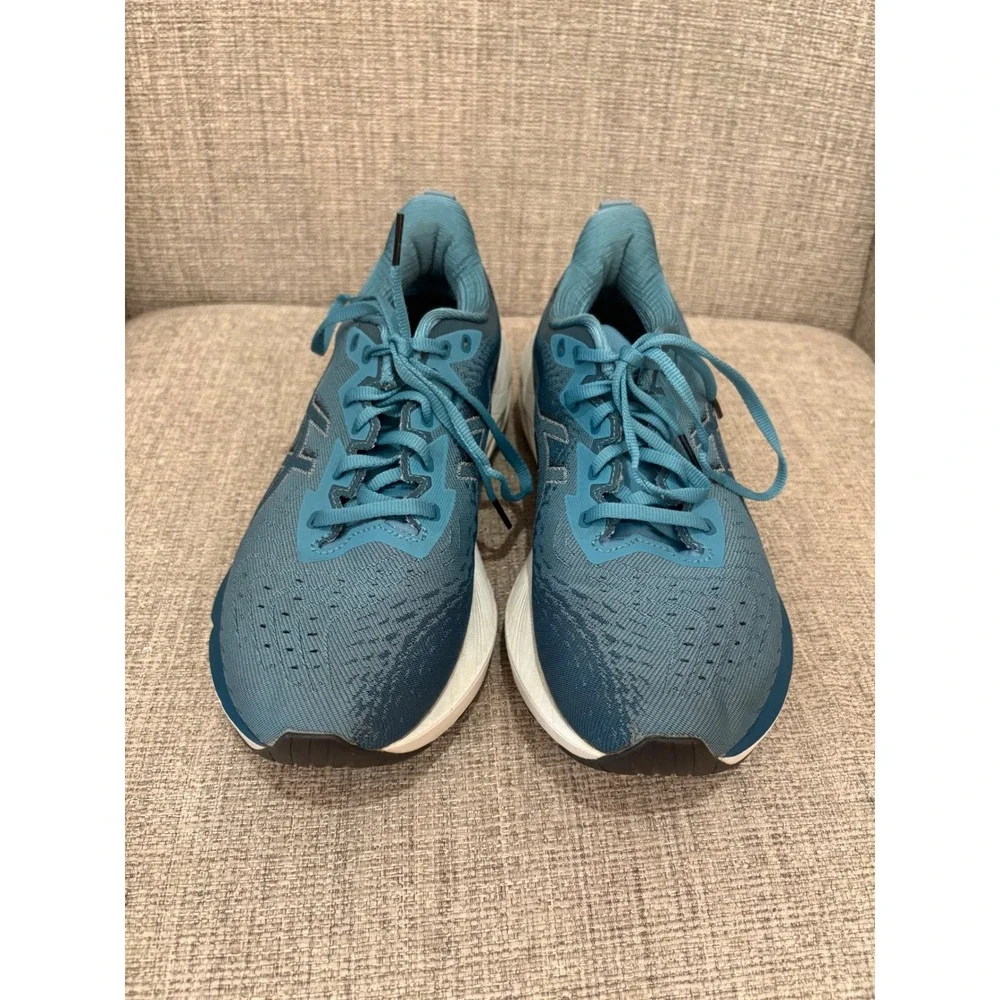 ASICS Novablast 4 Storm Blue Black Running Shoes 1011B693 Mens 8.5